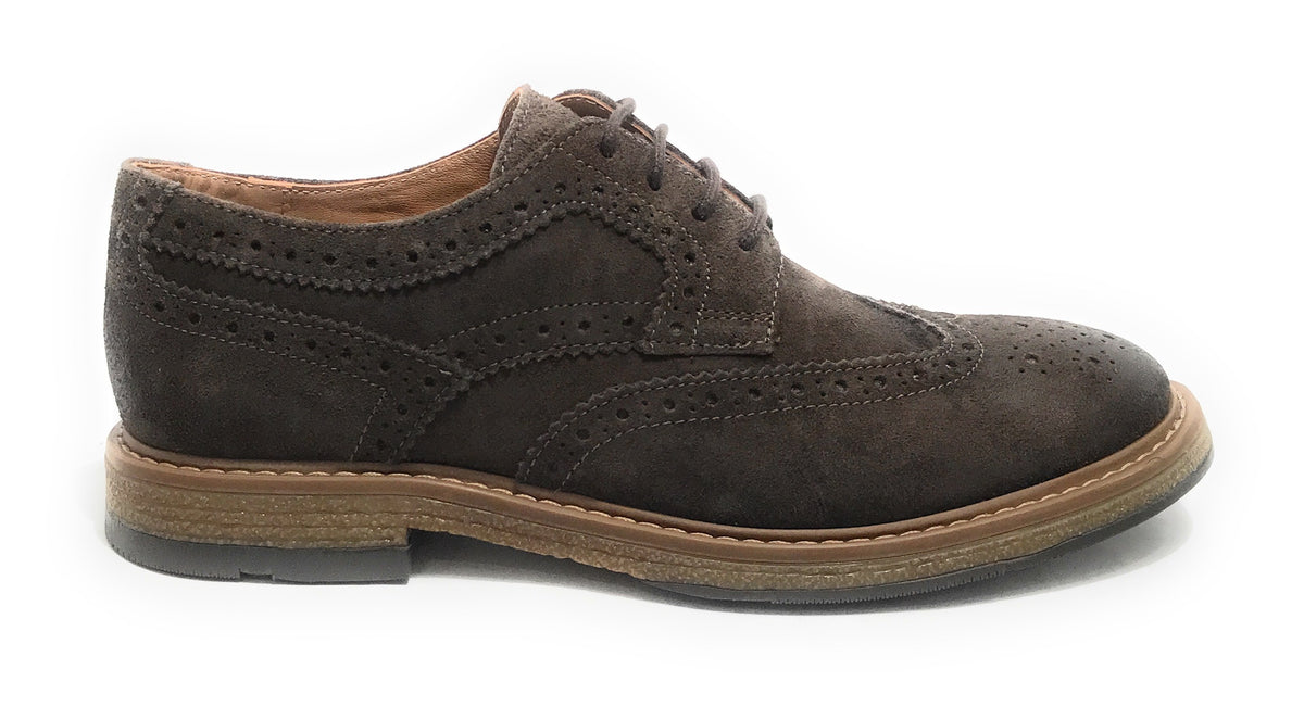 Scarpe uomo Elite francesina in pelle scamosciata U24EL13 11193