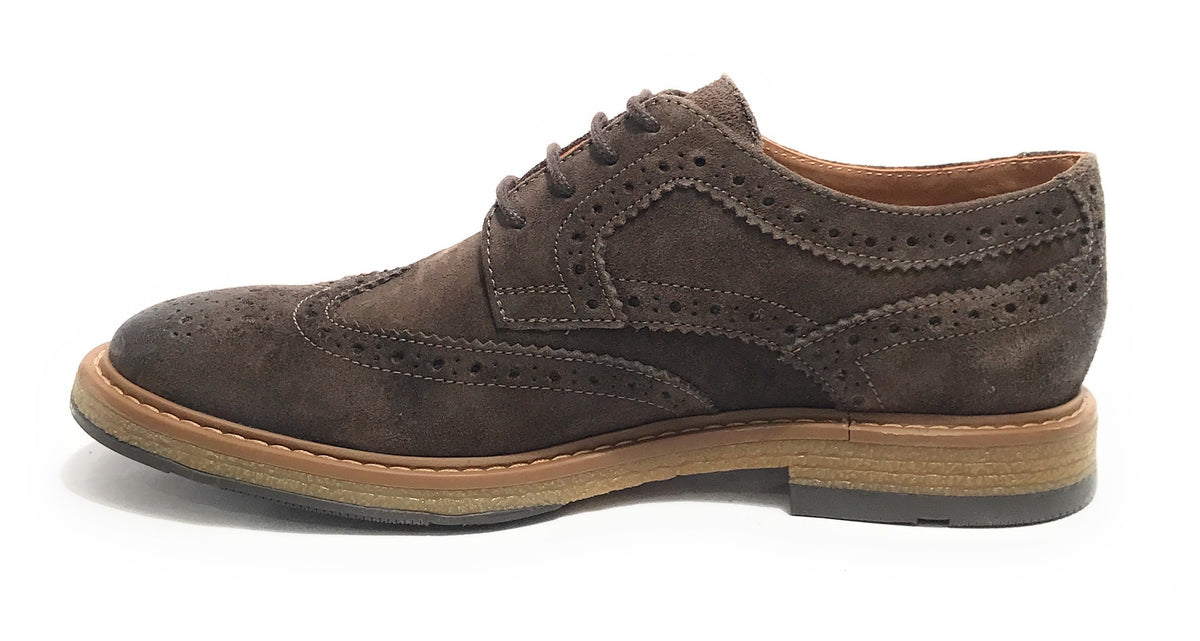 Scarpe uomo Elite francesina in pelle scamosciata U24EL13 11193