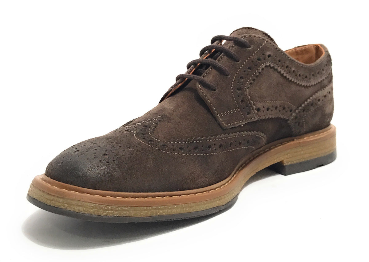 Scarpe uomo Elite francesina in pelle scamosciata U24EL13 11193