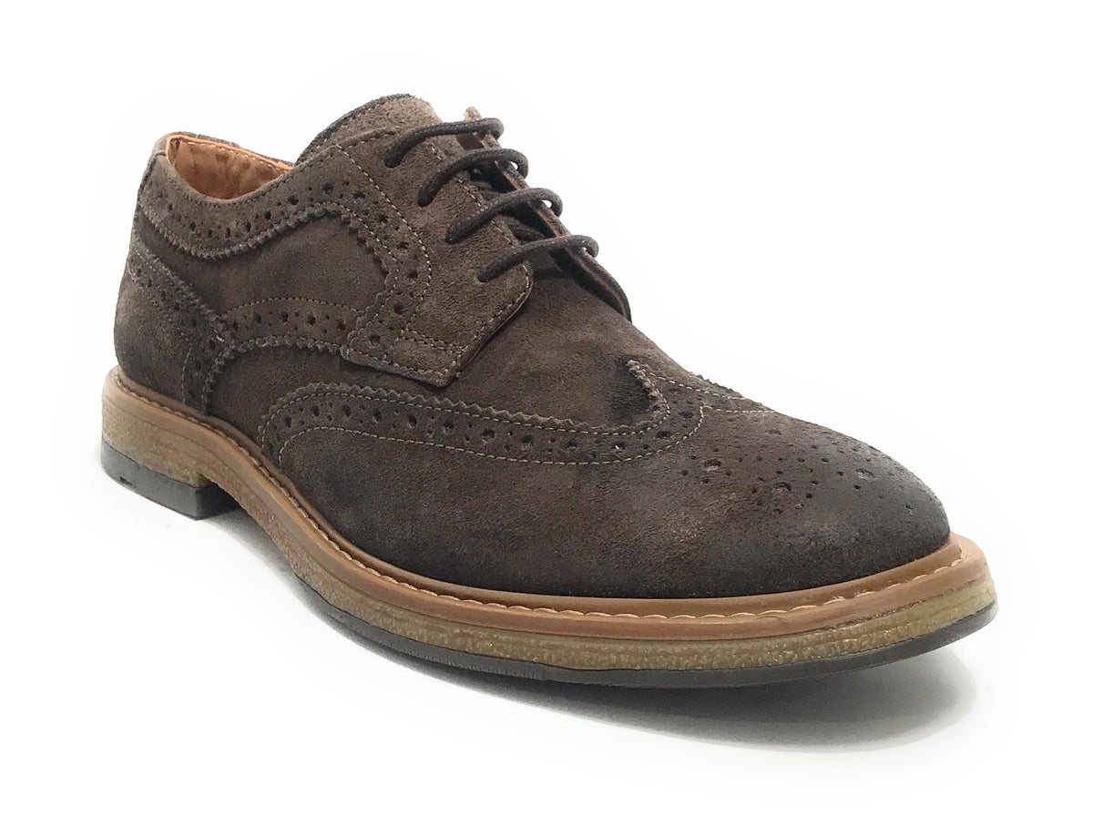 Scarpe uomo Elite francesina in pelle scamosciata U24EL13 11193