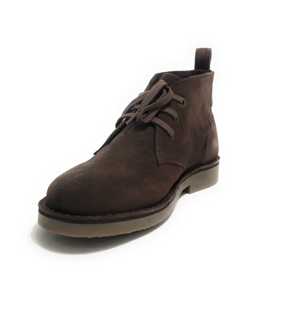 Polacchino uomo Us Polo MUST005M in pelle scamosciata marrone U24UP20