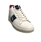 Scarpe U.S. Polo sneaker alto Tymes007 in ecopelle white uomo U24UP30