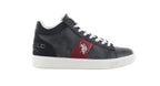 Scarpe U.S. Polo sneaker alto Tymes005 in ecopelle dark blue uomo U24UP26