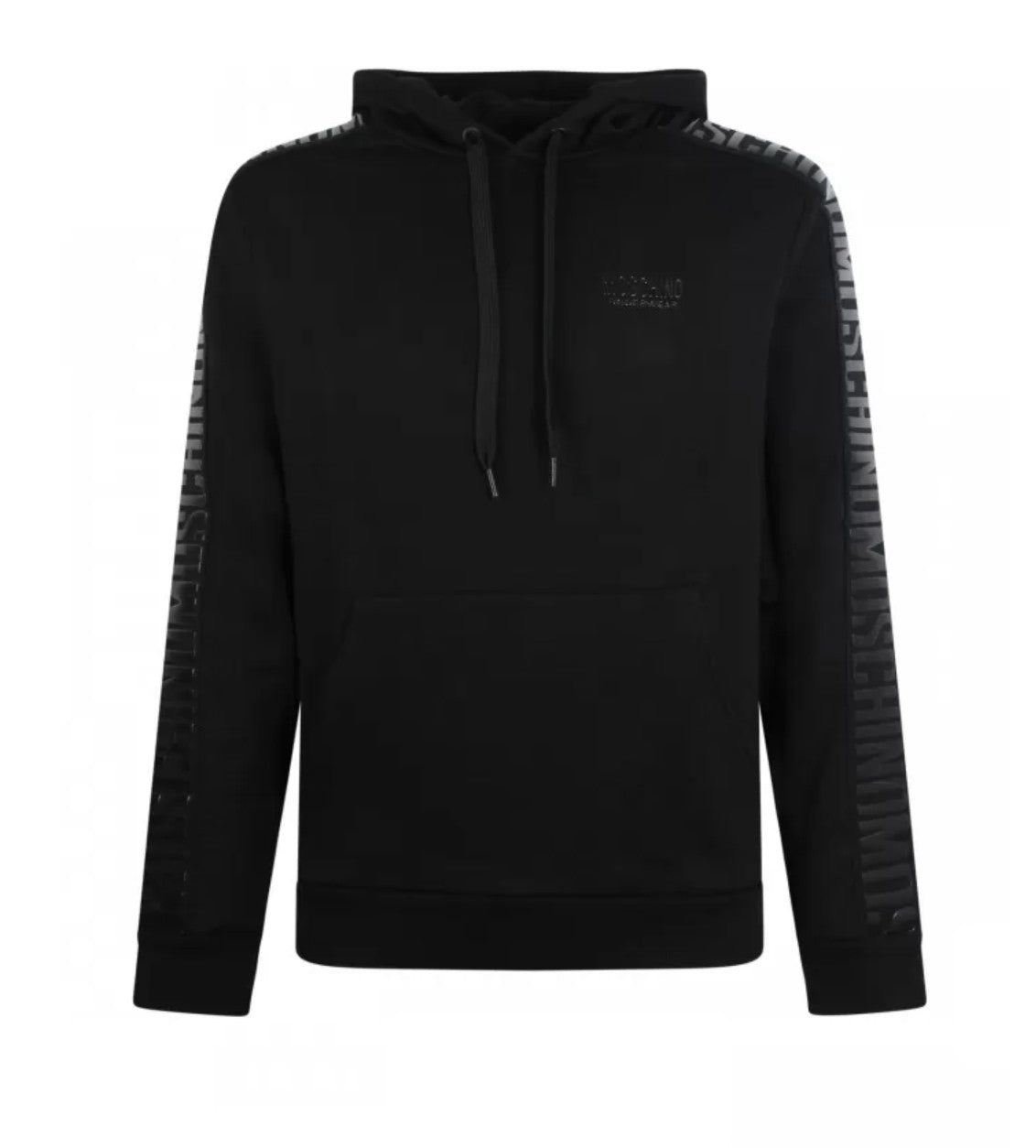 Felpa uomo Moschino nero con logo E24MO21 V1A1717