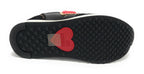 Scarpe Love Moschino sneaker in pelle/ scamosciato nero DS24MO02 JA15064