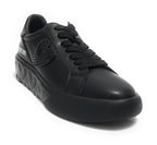 Scarpe Love Moschino sneaker in pelle nero DS24MO03 JA15014