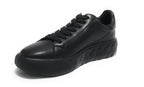Scarpe Love Moschino sneaker in pelle nero DS24MO03 JA15014