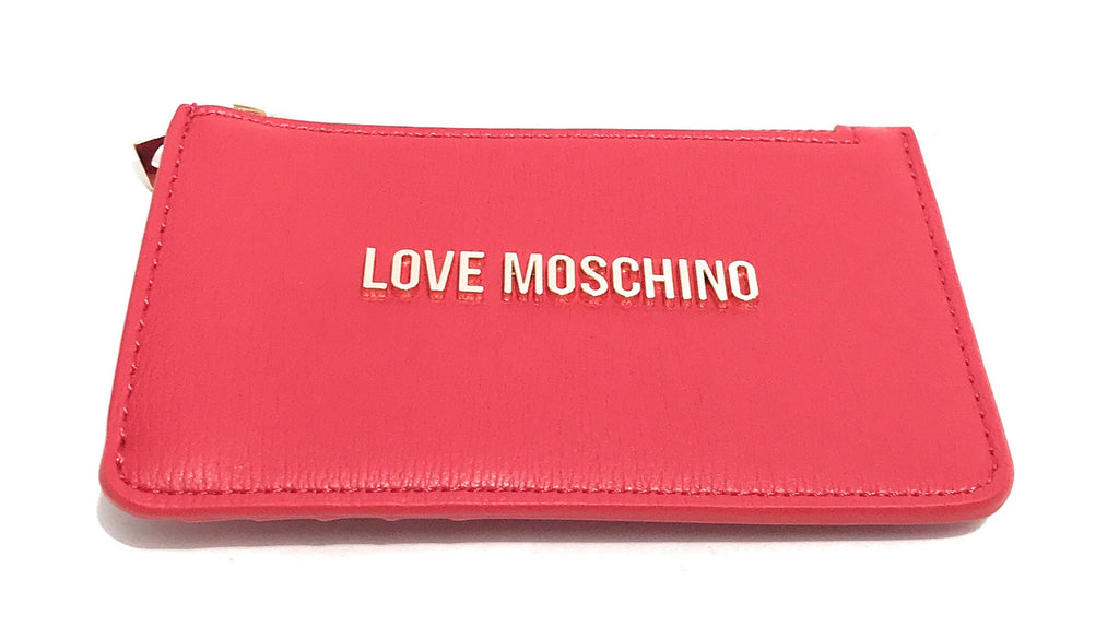 Portafoglio donna Love Moschino small ecopelle rosso AS24MO10 JC5614