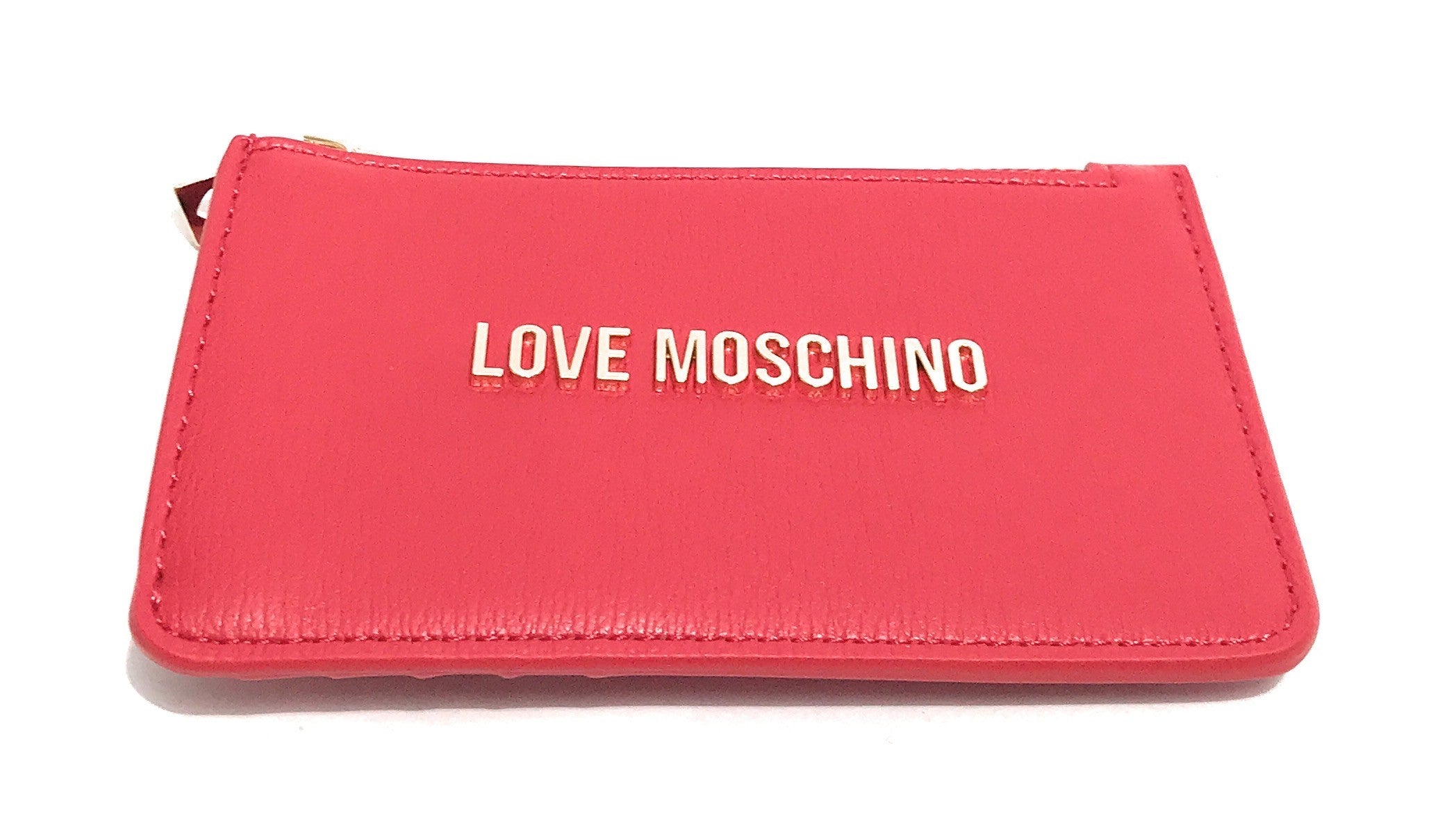 Portafoglio donna Love Moschino small ecopelle rosso AS24MO10 JC5614