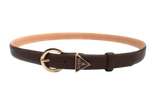 Cinta donna Guess Noelle triangle logo belt brown CS24GU23 BW9071P4125