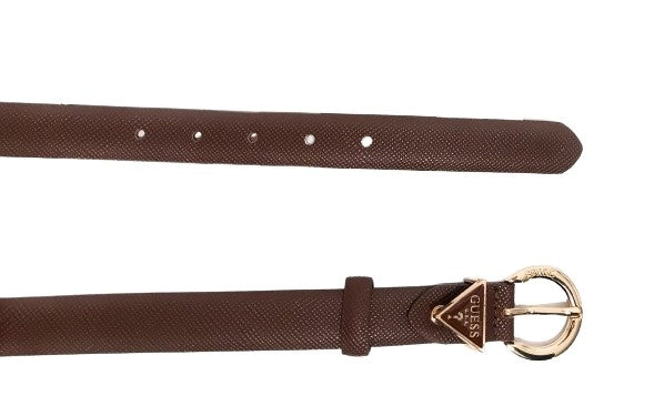 Cinta donna Guess Noelle triangle logo belt brown CS24GU23 BW9071P4125
