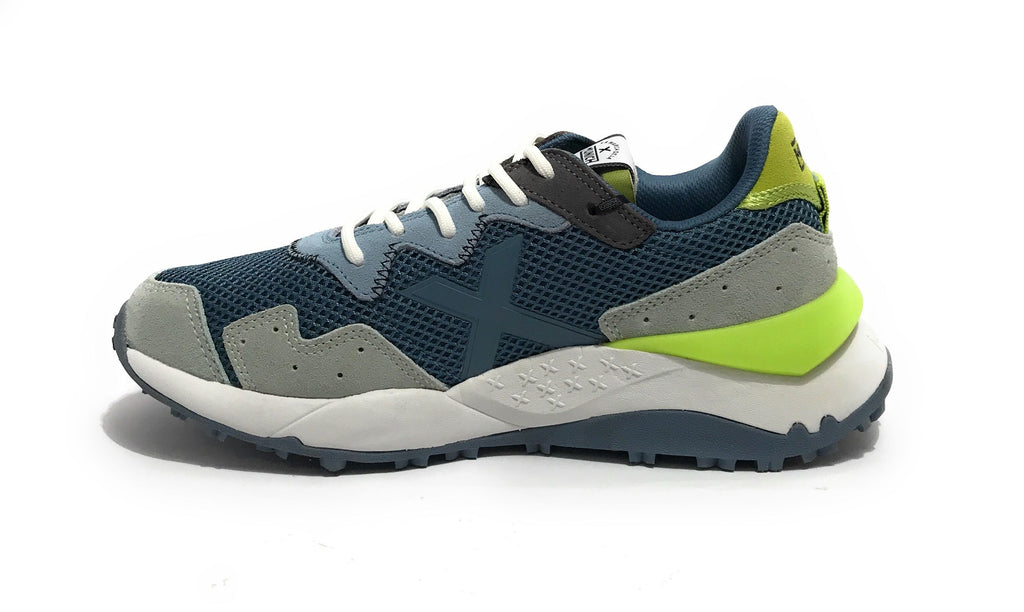 Scarpe Munich sneaker Shibuya 14 pelle scamosciata/ tessuto multicolore US24MU12 9880014