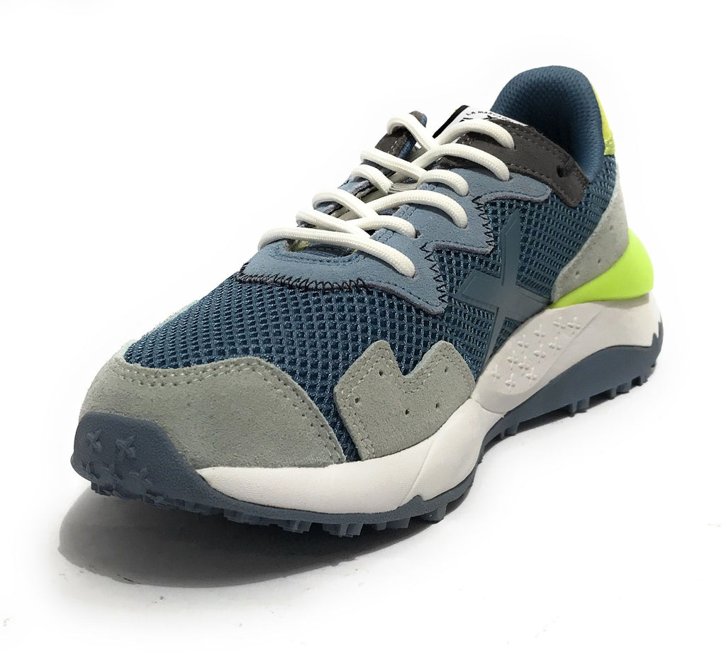 Scarpe Munich sneaker Shibuya 14 pelle scamosciata/ tessuto multicolore US24MU12 9880014