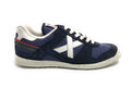Scarpe Munich sneaker Goal in pelle scamosciata / tessuto blu US24MU04 1582