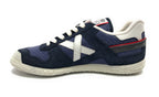 Scarpe Munich sneaker Goal in pelle scamosciata / tessuto blu US24MU04 1582