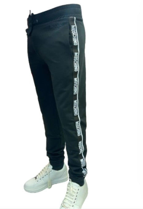 Pantalone felpa Moschino nero uomo ES24MO01 V1A6804 4422 0555
