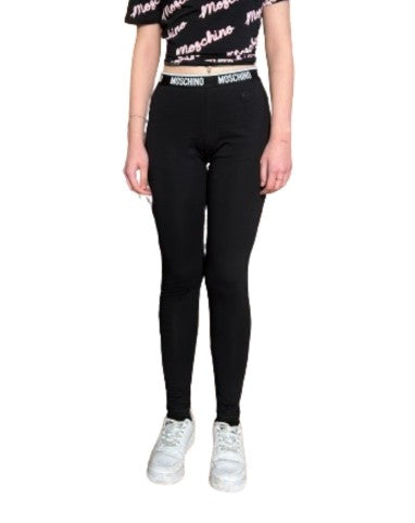 Pantalone donna Moschino home pants nero ES24MO11 V6A6811 4406 0555