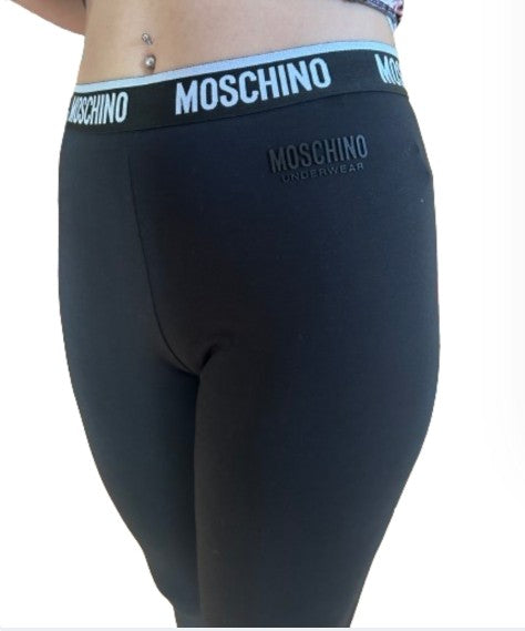 Pantalone donna Moschino home pants nero ES24MO11 V6A6811 4406 0555