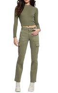 Pantalone donna Guess pantalone sexy cargo straight ES24GU67 W4RB59W93CL