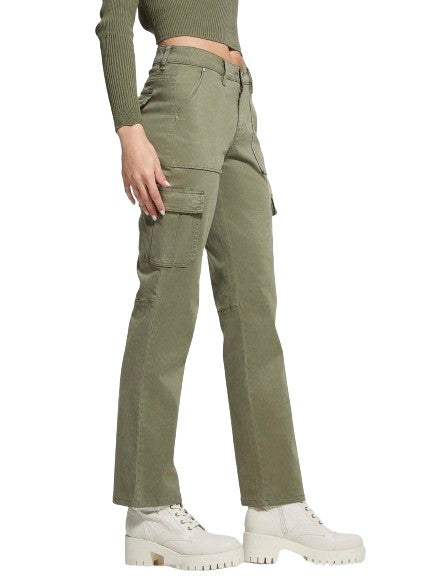 Pantalone donna Guess pantalone sexy cargo straight ES24GU67 W4RB59W93CL
