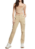 Pantalone donna Guess pantalone cheri cargo straight beige ES24GU70 W4RB59W93CL