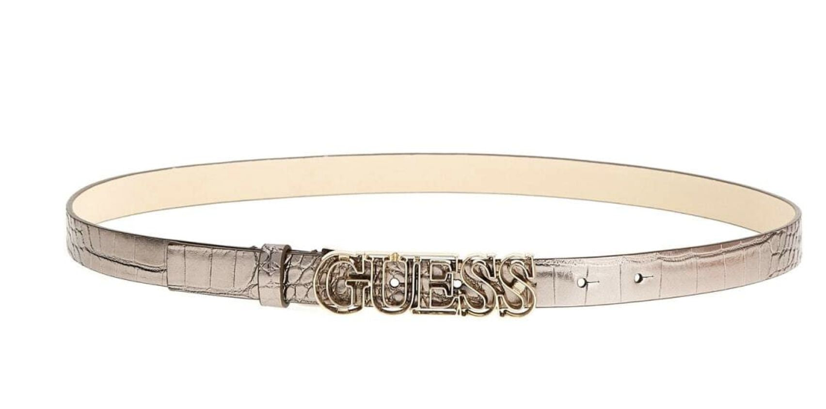 Cinta donna Guess Sestri not adjustable pant belt pewter CS24GU38 BW9092P4220