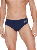 Costume slip EA7 Emporio Armani sea world core brief swimming slip navy blue/ silver ES24EA08 901000 CC703