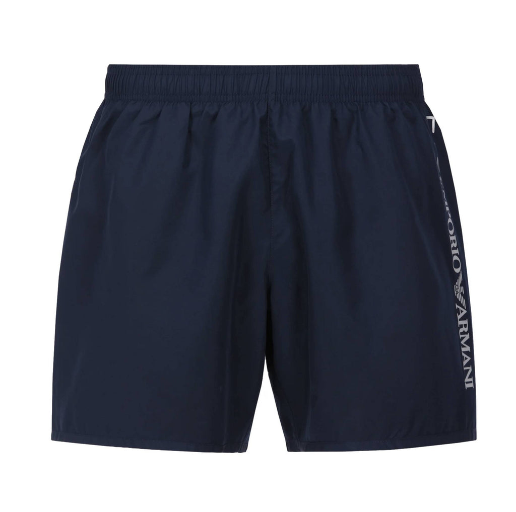 EA7 Emporio Armani sea world boxer logo navy blue/ silver ES24EA09 902035 CC720