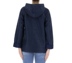 Felpa aperta con cappuccio Liu Jo blue donna ES24LJ48 TA4164 J4643