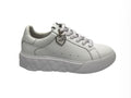 Scarpe Love Moschino sneaker heart45 in pelle bianco DS24MO18 JA15564