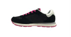 Scarpe Sun68 sneaker Girls's Ally solid teen suede/ nylon nero ZS24SU07 Z34401T