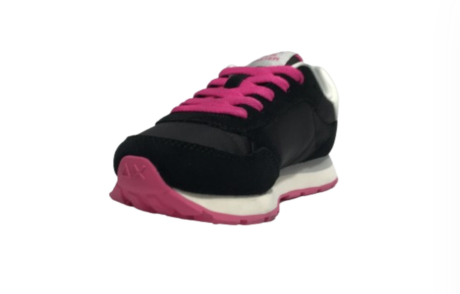 Scarpe Sun68 sneaker Girls's Ally solid teen suede/ nylon nero ZS24SU07 Z34401T