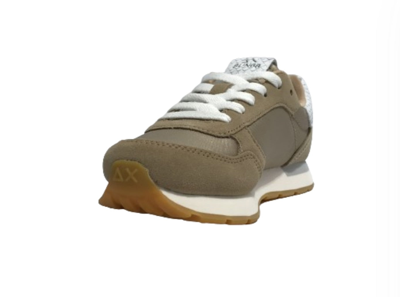 Scarpe Sun68 sneaker Girl's Ally bright teen suede/ nylon oro ZS24SU06 Z34408T
