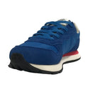 Scarpe Sun68 sneaker Boy's Tom solid teen suede/ nylon blu royal ZS24SU13 Z34301T