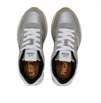 Scarpe Sun68 sneaker Girl's Ally bright teen suede/ nylon argento ZS24SU08 Z34408T