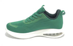 Scarpe U.S. Polo sneaker running Active001 in ecopelle/ tessuto mesh verde uomo US24UP01