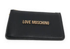 Portafoglio donna Love Moschino small ecopelle nero AS24MO23 JC5614PP0ILD0000