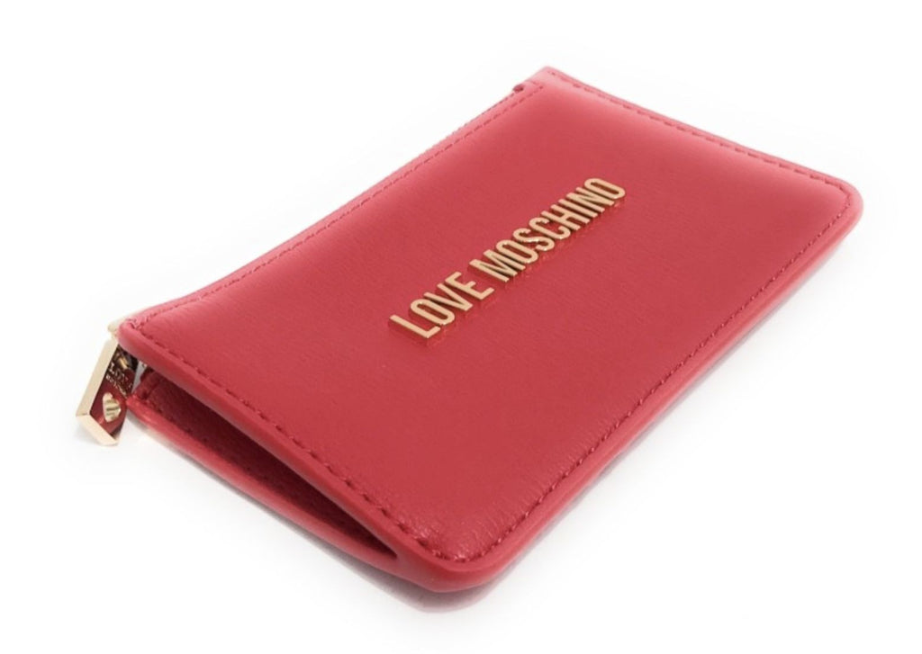 Portafoglio donna Love Moschino small ecopelle rosso AS24MO24 JC5614PP0ILD0500