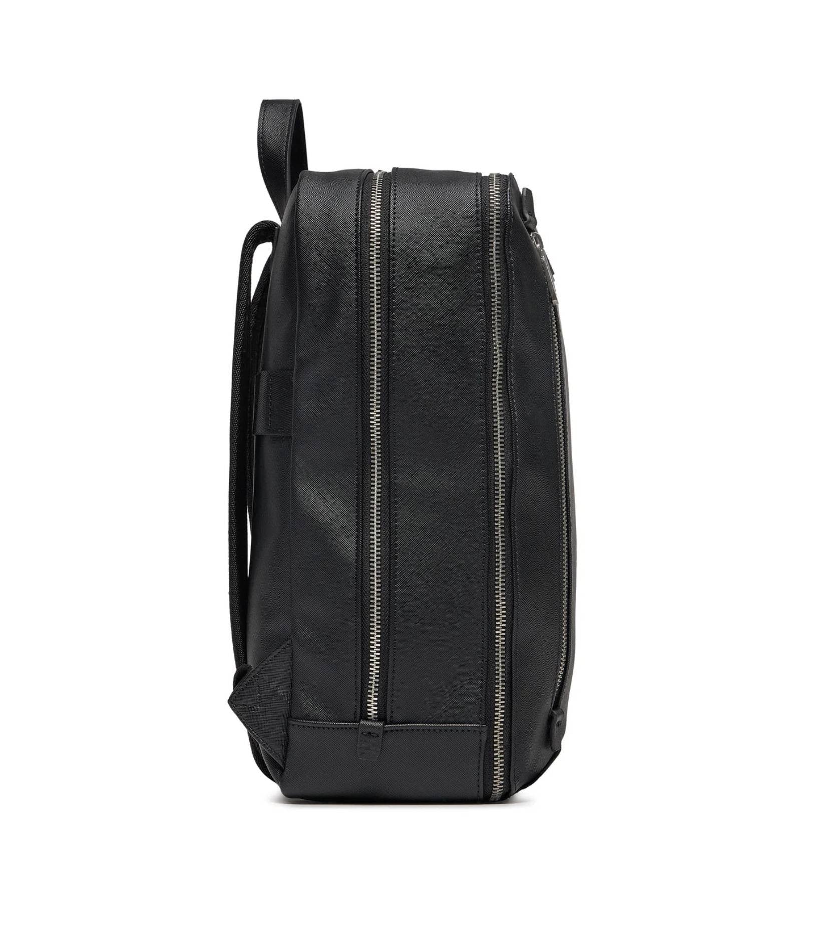 Borsa Guess uomo zaino Certosa saffiano backpack black UBS24GU08 HMECSAP4161