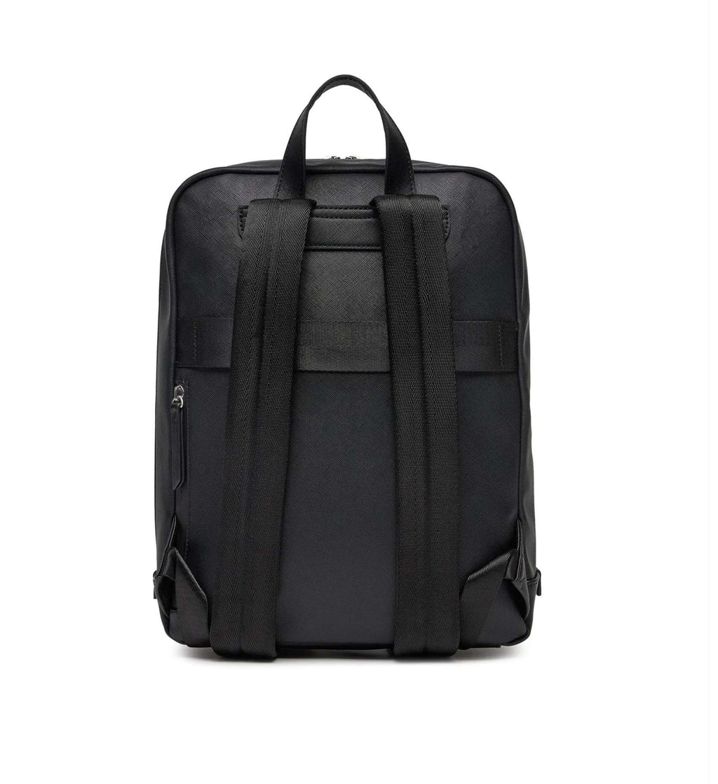Borsa Guess uomo zaino Certosa saffiano backpack black UBS24GU08 HMECSAP4161