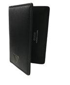 Portafoglio Guess Mito flat card holder in pelle nero GS24GU07 SMMTSALEA56-BLA