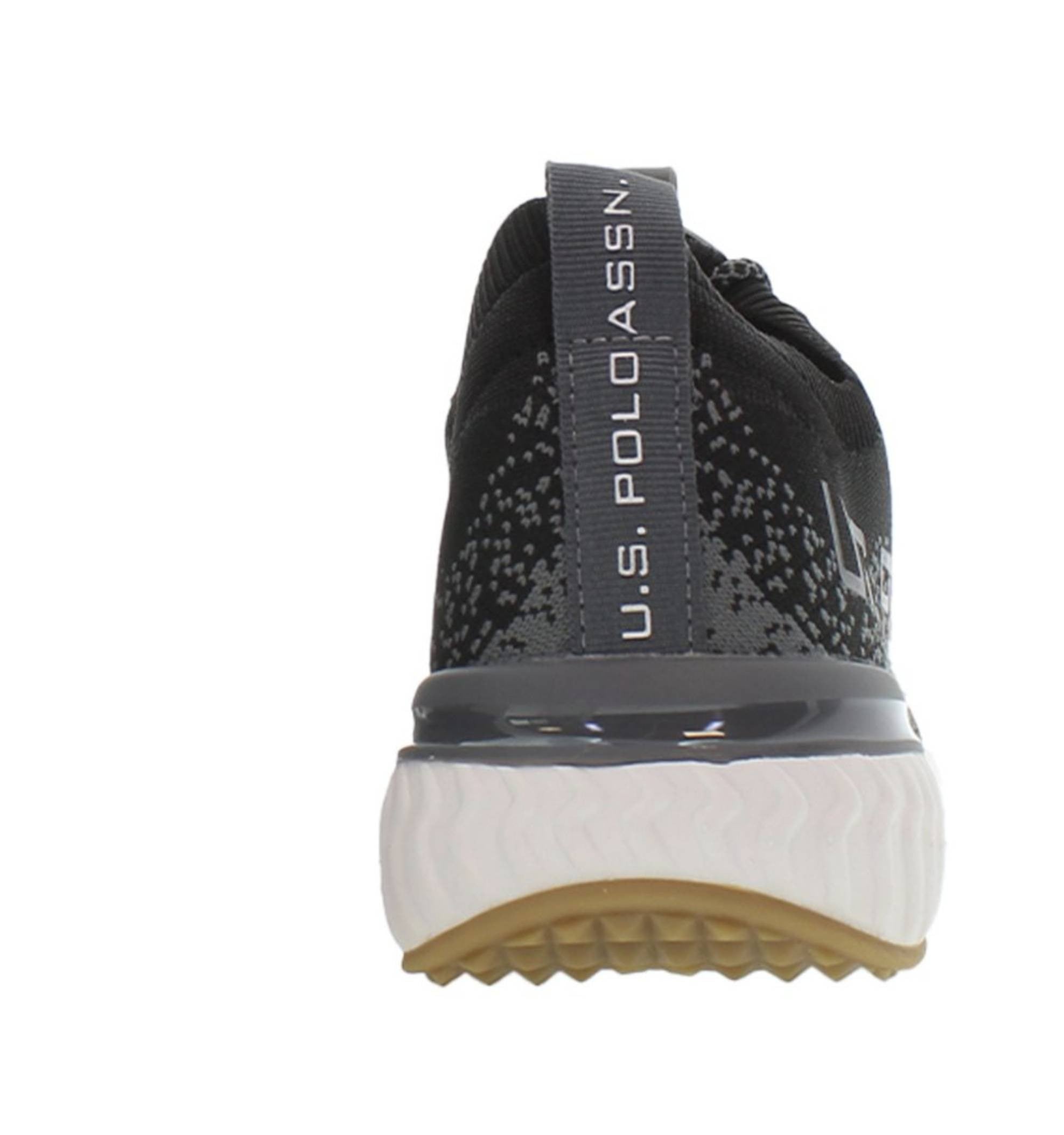 Scarpe U.S. Polo sneaker running FELIX001 in tessuto mesh black uomo US24UP12