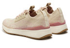 Scarpe  US Polo sneaker Felw 001 in suede beige/ rosa DS24UP08