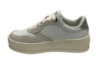 Scarpe donna Colmar sneaker pelle white/ off white / silver DS24CO06