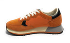 Scarpe U.S. Polo sneaker running Cleef 006M in pelle scamosciata/ tessuto orange US24UP23