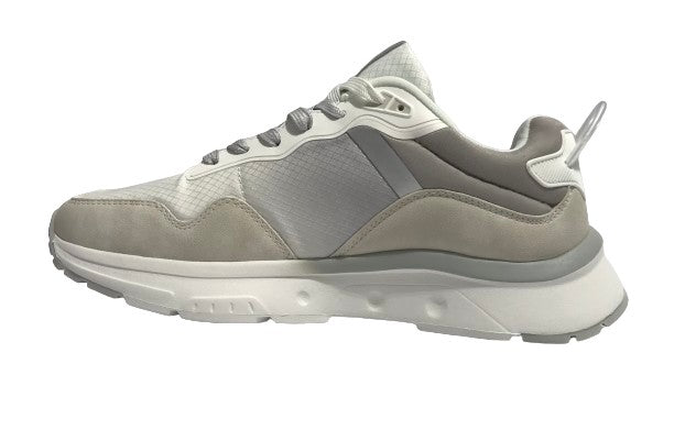 Scarpe U.S. Polo sneaker running SNIPER001 in ecopelle/ tessuto white / light grey US24UP32