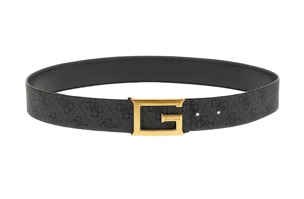 Cinta donna Guess Noreen 4g logo adjustable/ reversible belt coal logo C25GU04 BW9153P4338