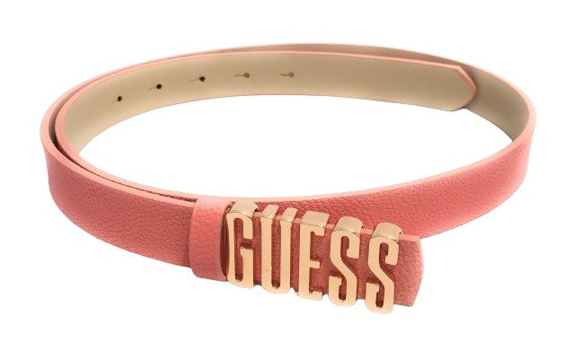 Cinta donna Guess Meridian not adjustable belt rosa corallo C25GU02 BW9114P4225