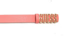 Cinta donna Guess Meridian not adjustable belt rosa corallo C25GU02 BW9114P4225
