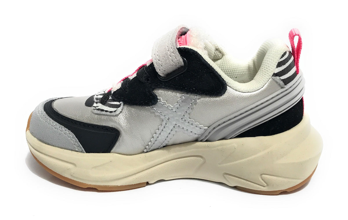 Scarpe Munich sneaker Mini Track VC0 99 silver Z25MU02 8890099